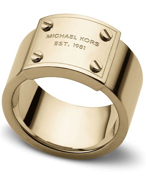 michael kors circle ring|michael kors men's ring.